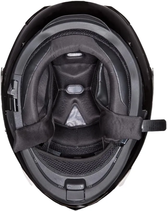 Daytona Helmets Glide Modular Motorcycle Helmet - DOT Approved Flip Up Motorcycle Helmet - Bluetooth Ready Full Face Motorcycle Helmet with Dual Visors for Men, Women & Youth