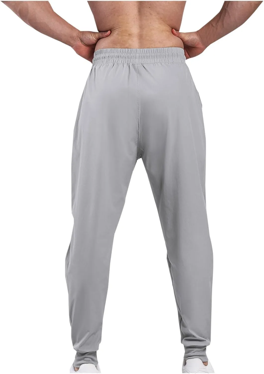 Designer Harem Jogger Pants for Men Baggy Casual Athletic Track Pants Drawstring Loose Fit Stylish Jogger Sportswear