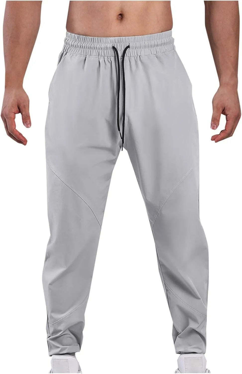 Designer Harem Jogger Pants for Men Baggy Casual Athletic Track Pants Drawstring Loose Fit Stylish Jogger Sportswear