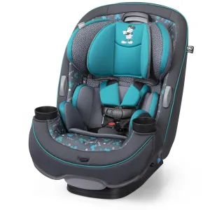 Disney Convertible Car Seat, Rear Facing 5-40 pounds, Forward Facing 30-65 pounds, Booster 40-100 lbs, Convert from Infant to Toddler, Mickey Sprinkle