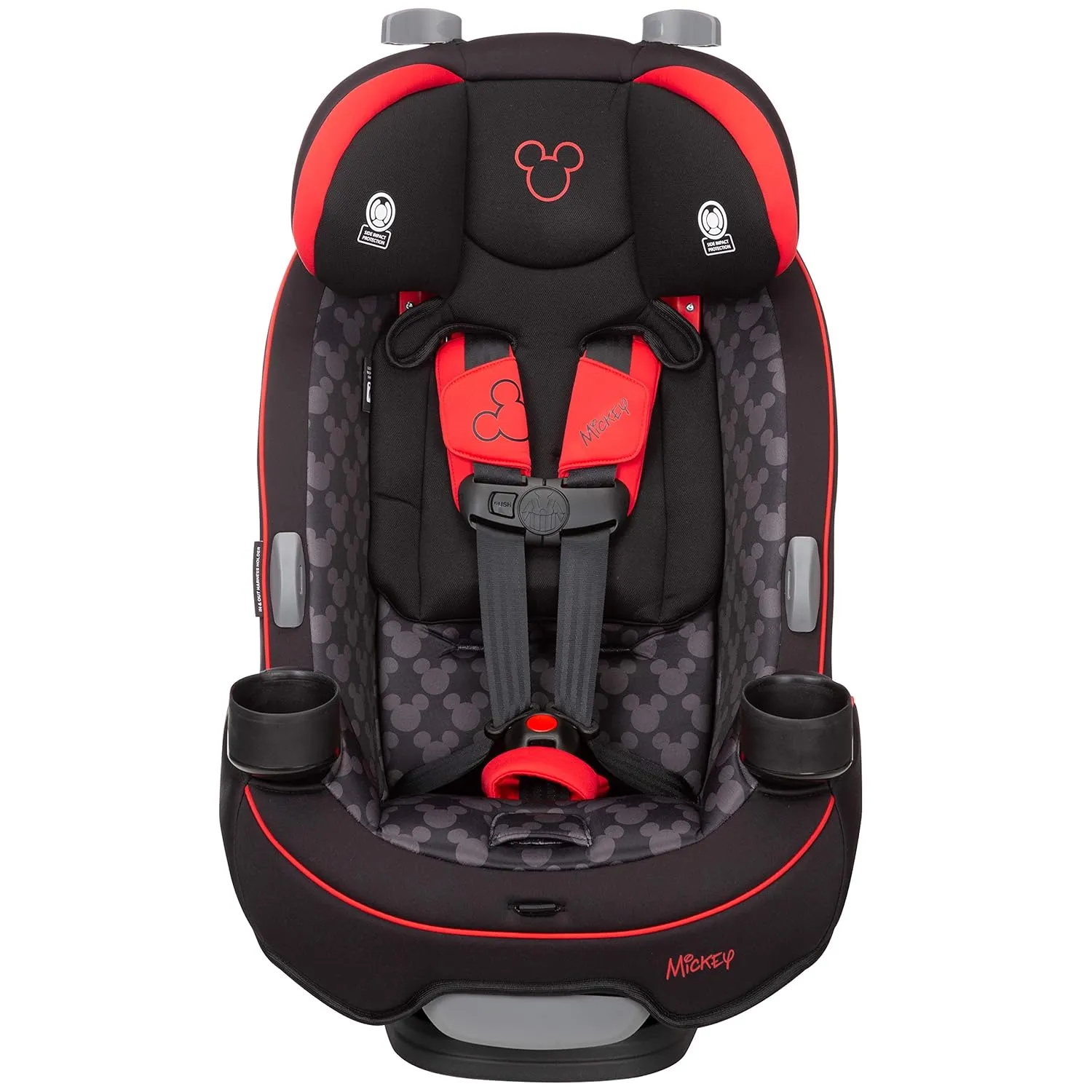 Disney Convertible Car Seat, Rear Facing 5-40 pounds, Forward Facing 30-65 pounds, Booster 40-100 lbs, Convert From Infant to Toddler, Simply Mickey