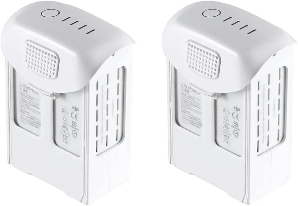 DJI Phantom 4 Series Intelligent Flight Battery High Capacity 5870mAh, 2 Pack for DJI Phantom 4, 4 Advanced, 4 Pro, 4 Pro V2.0, 4 RTK-OEM
