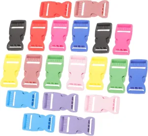 DOITOOL Insert Buckle Schoolbag Replacement Buckles 10 Pairs for Backpacks Luggage Outdoor Accessories