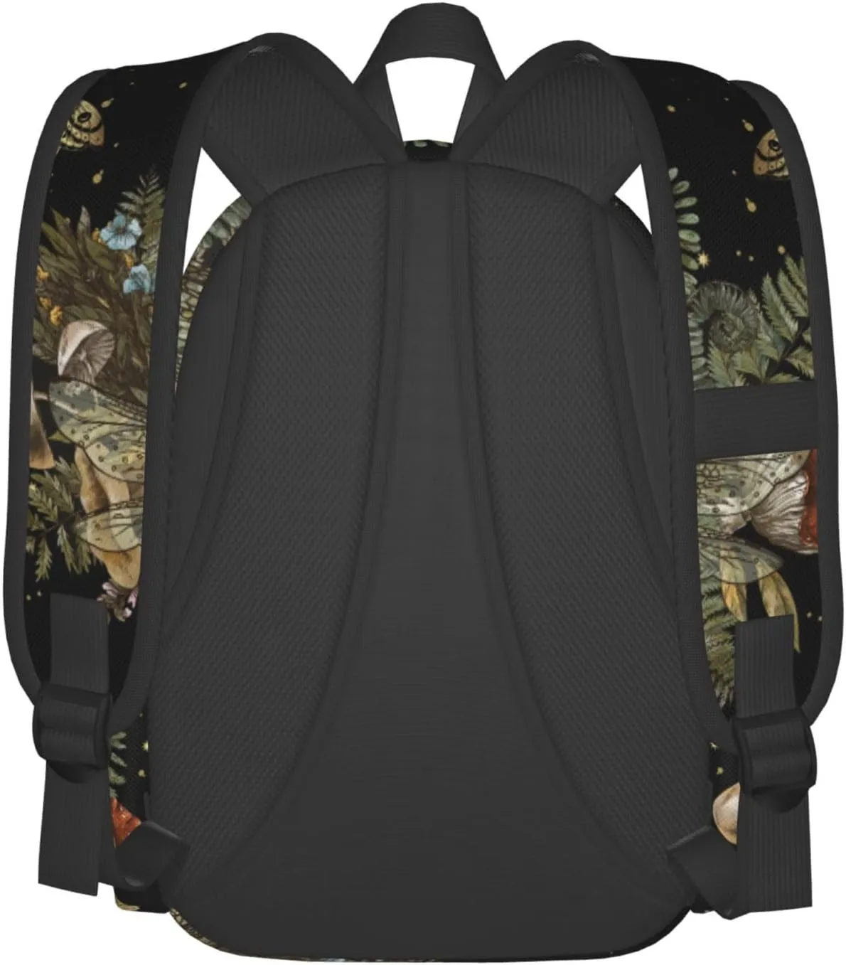 Dragonfly Of Crescent Moon Forest Witchcraft Stylish Backpack With Adjustable Padded Shoulder Straps Daypacks For Girls College Travel