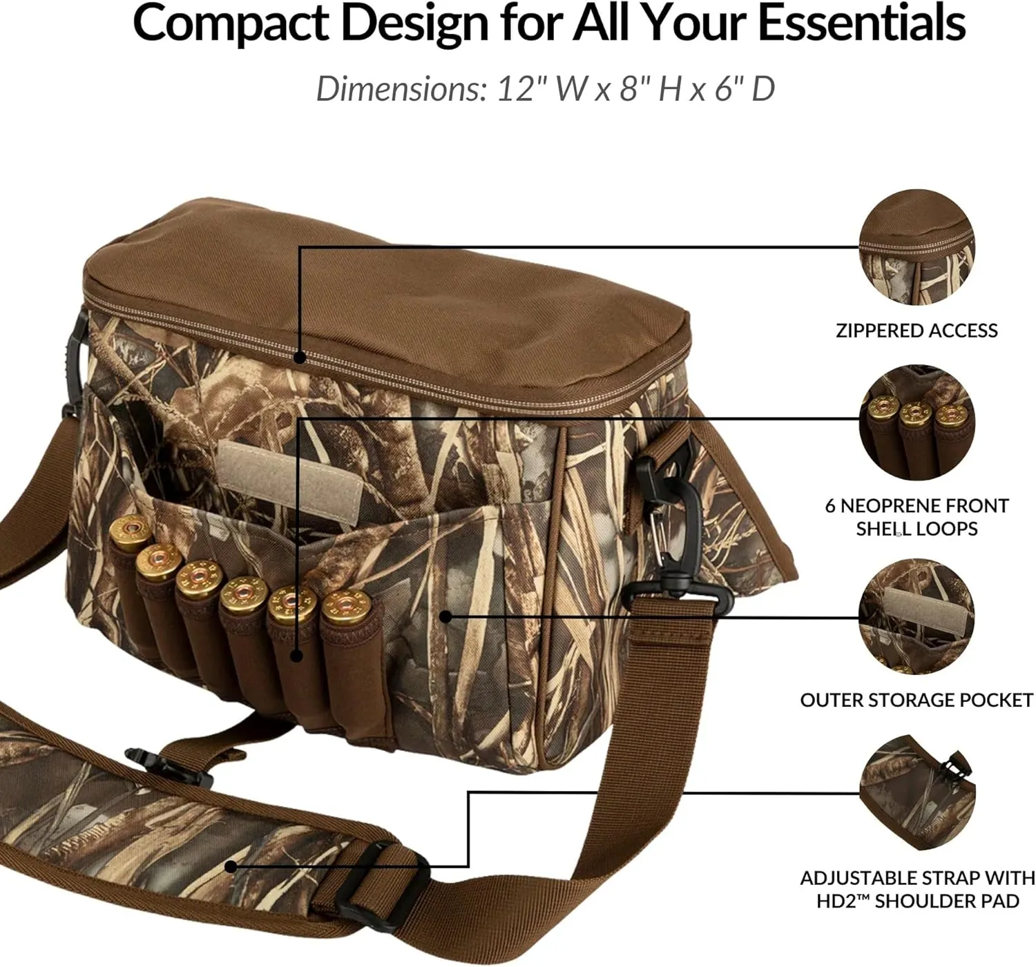 Drake Waterfowl Hunting Refuge Blind Bag - One Size Fits Most