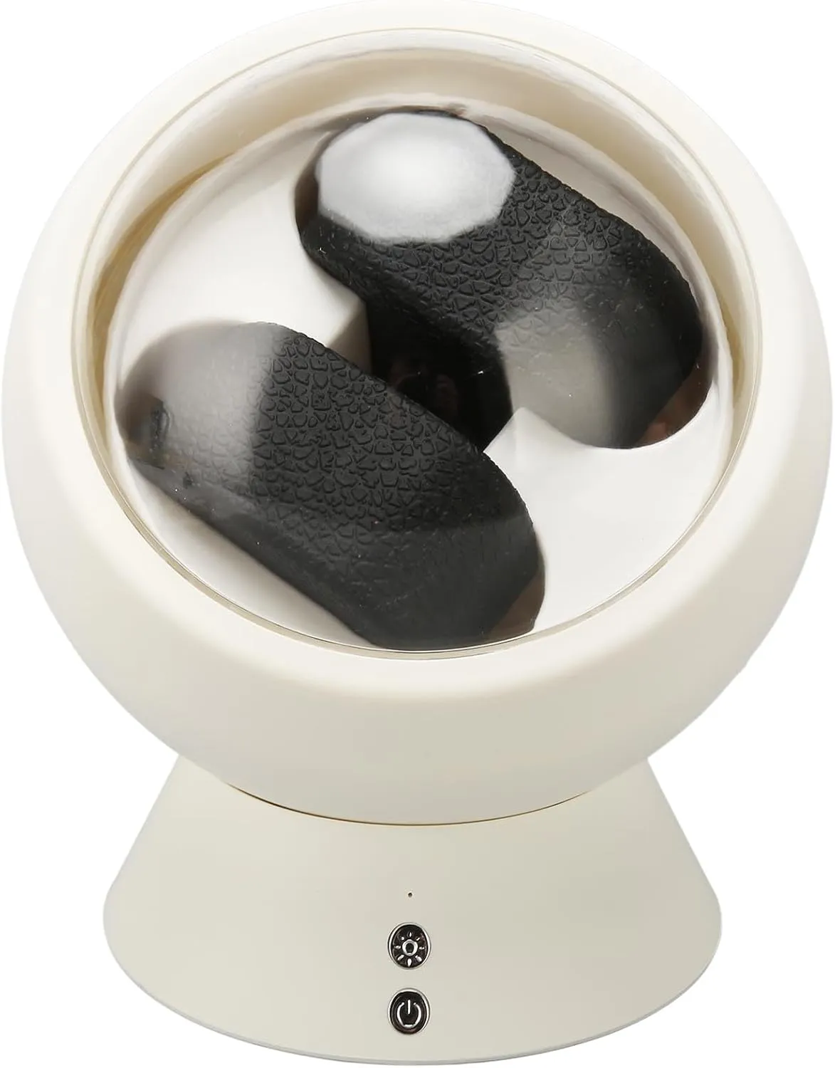 Dual Watch Winder LED Lights Dustproof Ultra Quiet Motor Box for Watch Storage Display Family
