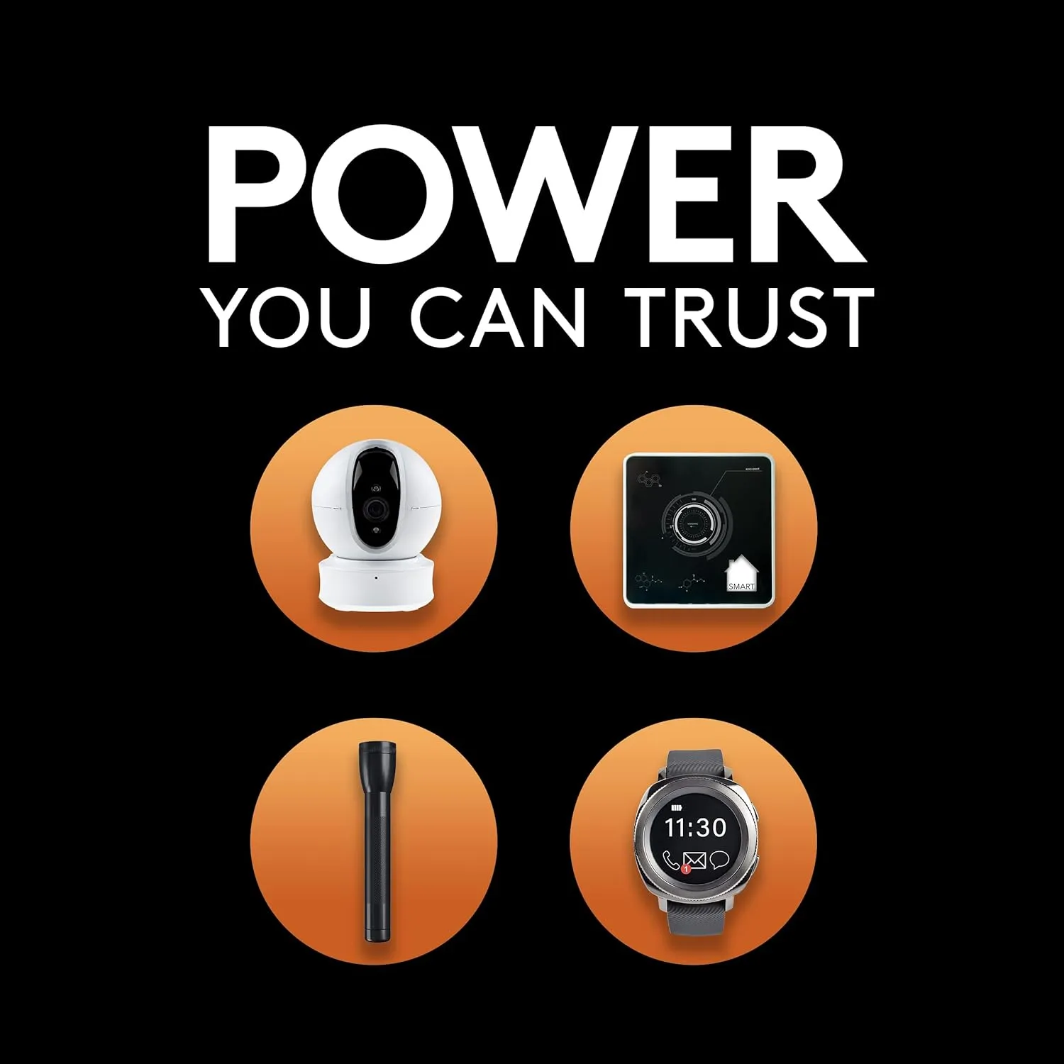 Duracell CR123A 3V Lithium Battery, 6 Count Pack, 123 3 Volt High Power Lithium Battery, Long-Lasting for Home Safety and Security Devices, High-Intensity Flashlights, and Home Automation