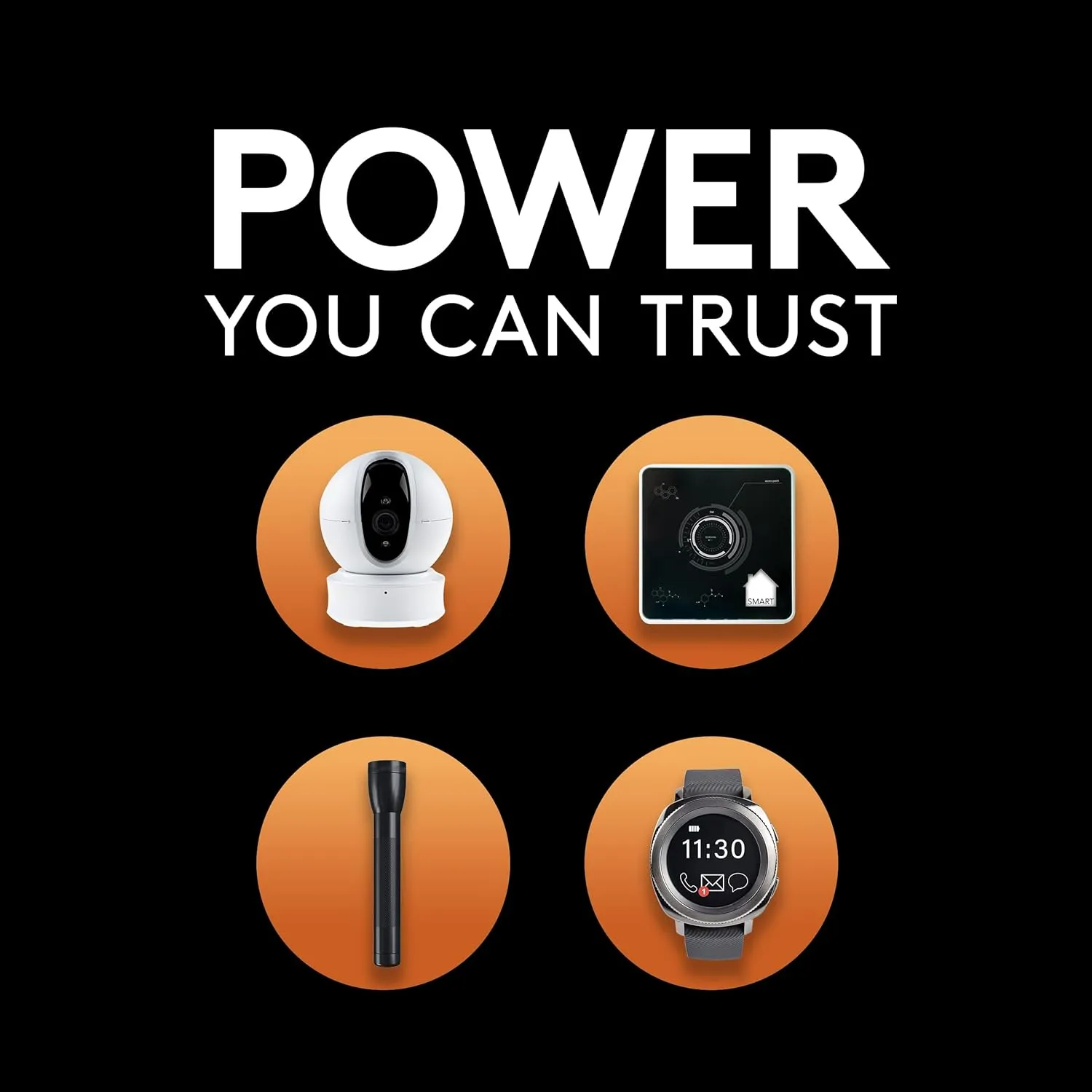 Duracell CR123A 3V Lithium Battery, 6 Count Pack, 123 3 Volt High Power Lithium Battery, Long-Lasting for Home Safety and Security Devices, High-Intensity Flashlights, and Home Automation
