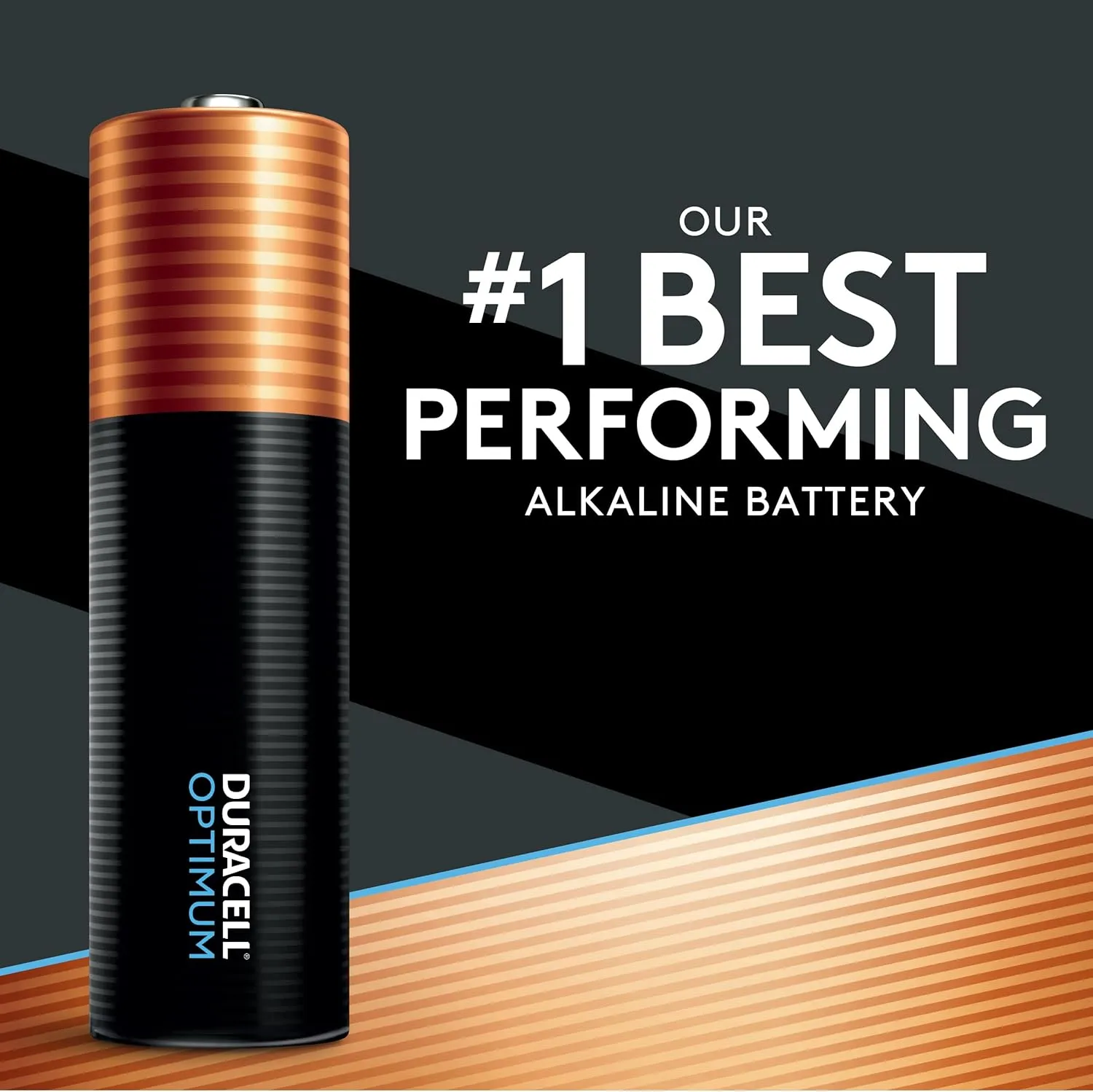 Duracell Optimum AAA Batteries with 4x Power Boost Ingredients, 24 Count (Pack of 1). Re-closable pack for quick, easy access and organized storage. Triple A Battery with Long-Lasting Power