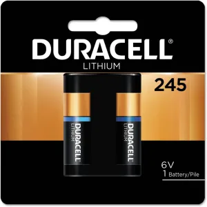 DURACELL Ultra High Power Lithium Battery, 245, 6V