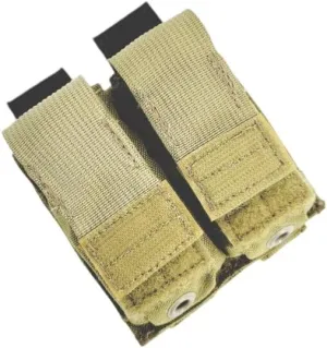 Eagle Industries SFLCS .45 Cal Double Mag Pouch 1911 Pistol Khaki MOLLE Kydex