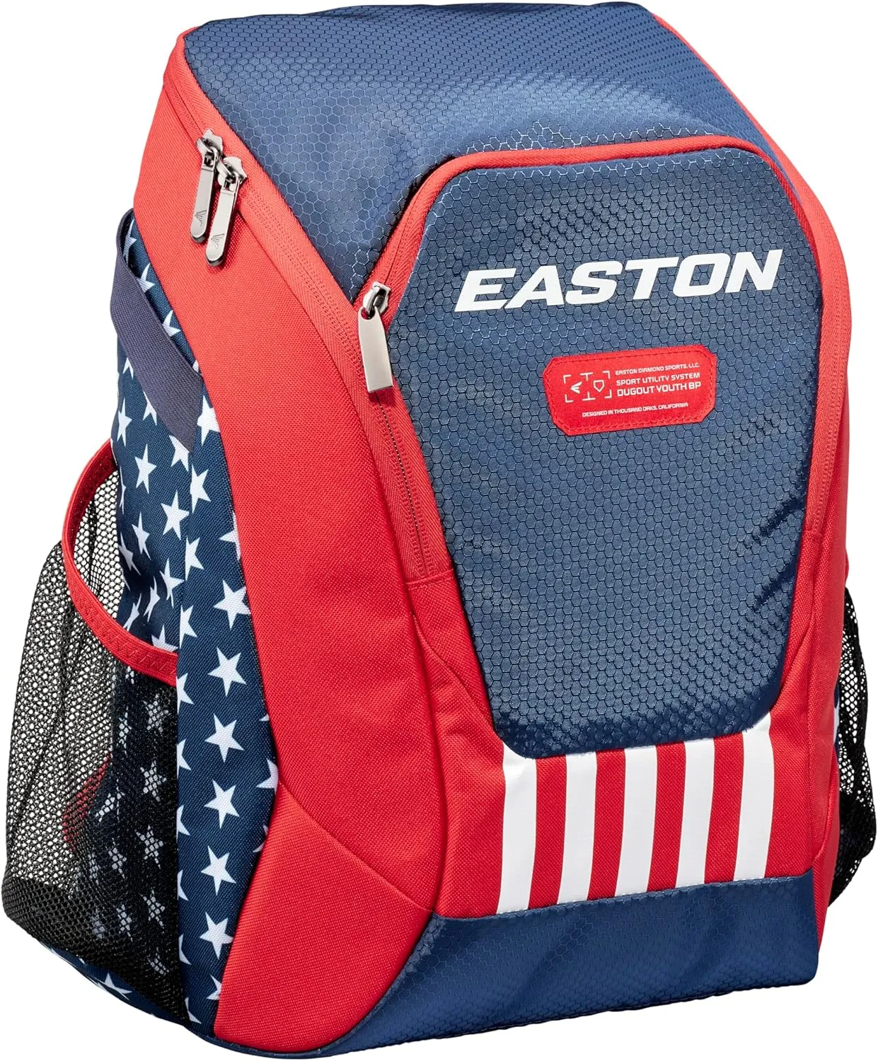 Easton Dugout Youth Backpack Equipment Bag | Baseball & Softball | Multiple Colors