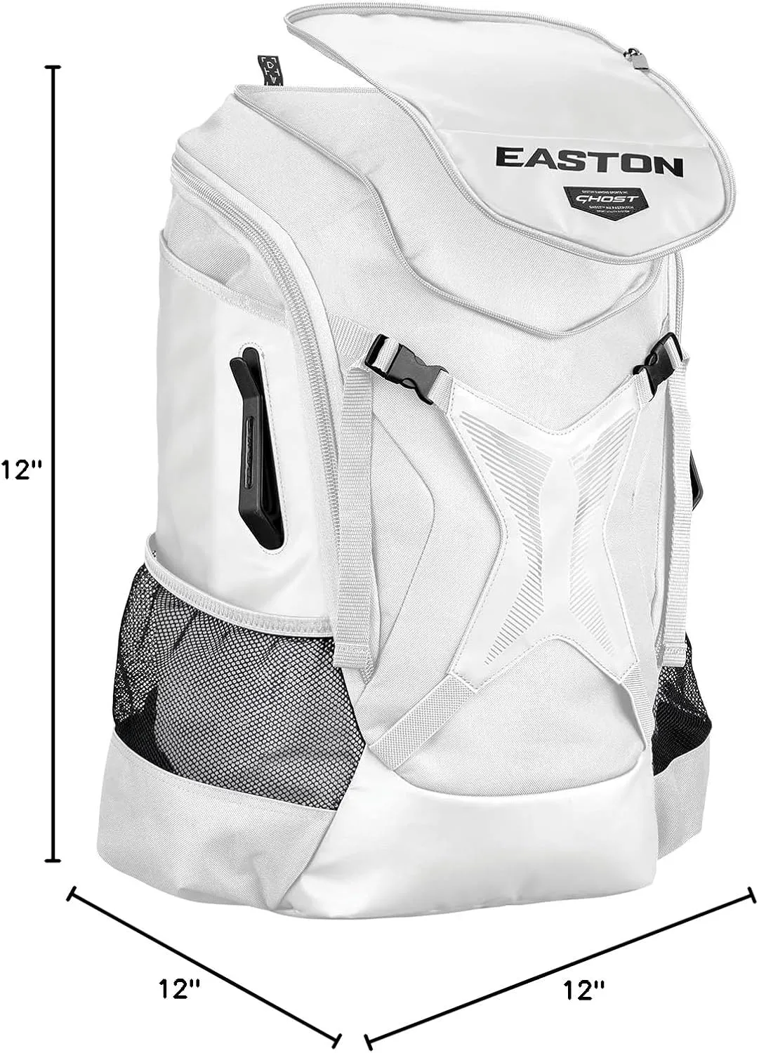 Easton | Ghost NX Backpack Equipment Bag | Adult | Fastpitch Softball | Team Logo Panel | Multiple Colors