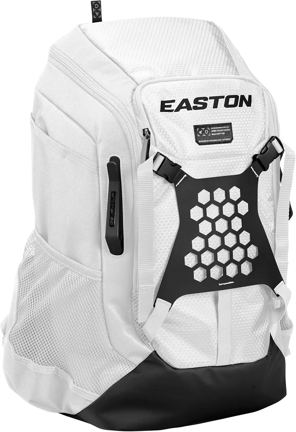 Easton Walk-off NX Backpack Equipment Bag | Adult | Baseball & Fastpitch Softball | Team Logo Panel | Multiple Colors