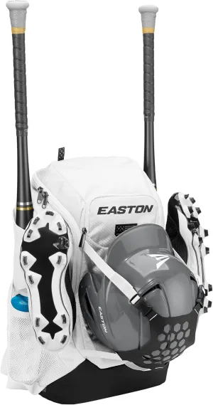 Easton Walk-off NX Backpack Equipment Bag | Adult | Baseball & Fastpitch Softball | Team Logo Panel | Multiple Colors