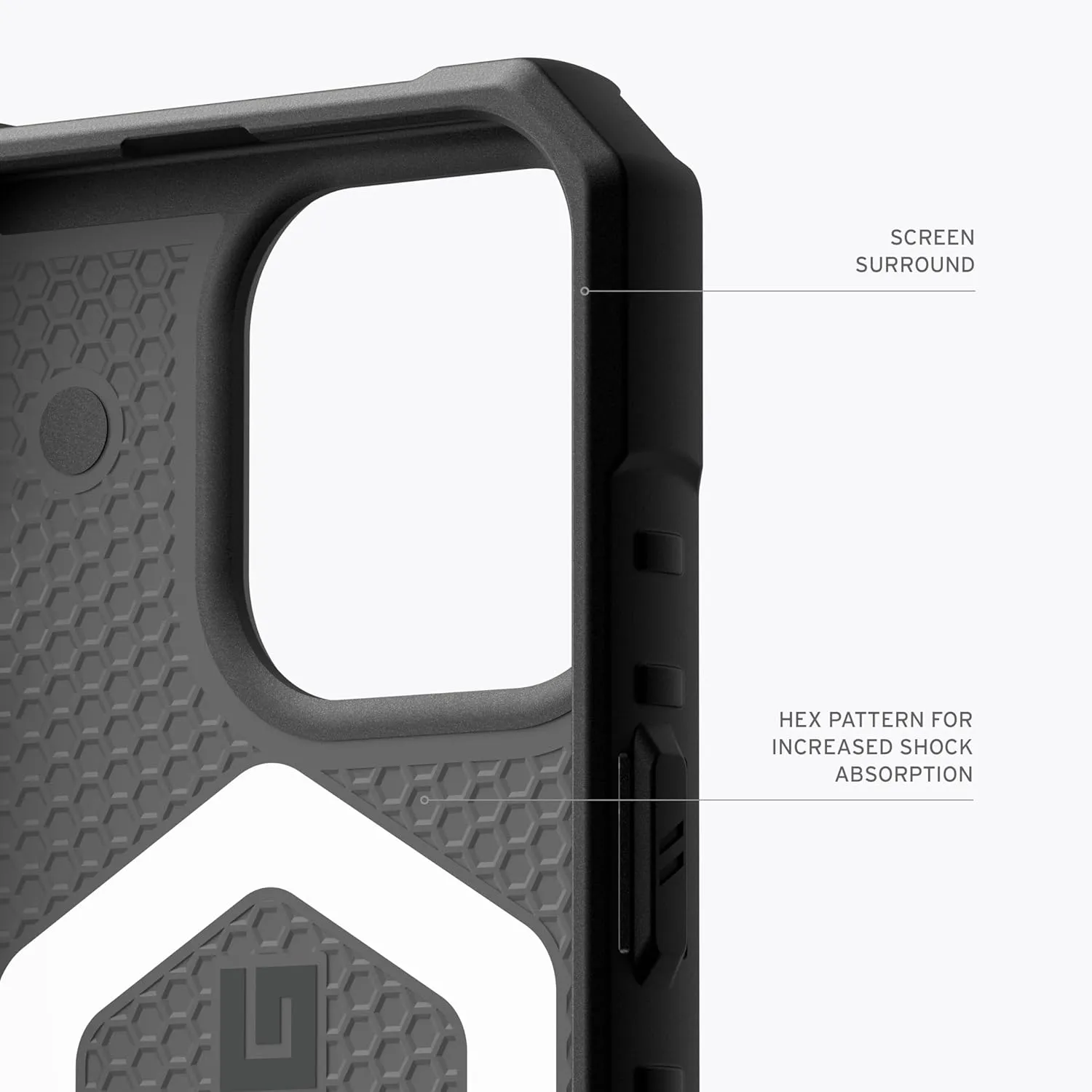 EGO TACTICAL UAG Urban Armor Gear Case Compatible with MagSafe for iPhone 16 Pro [6.3" Screen] Limited Edition Printed in The USA - Blaze Orange Topography