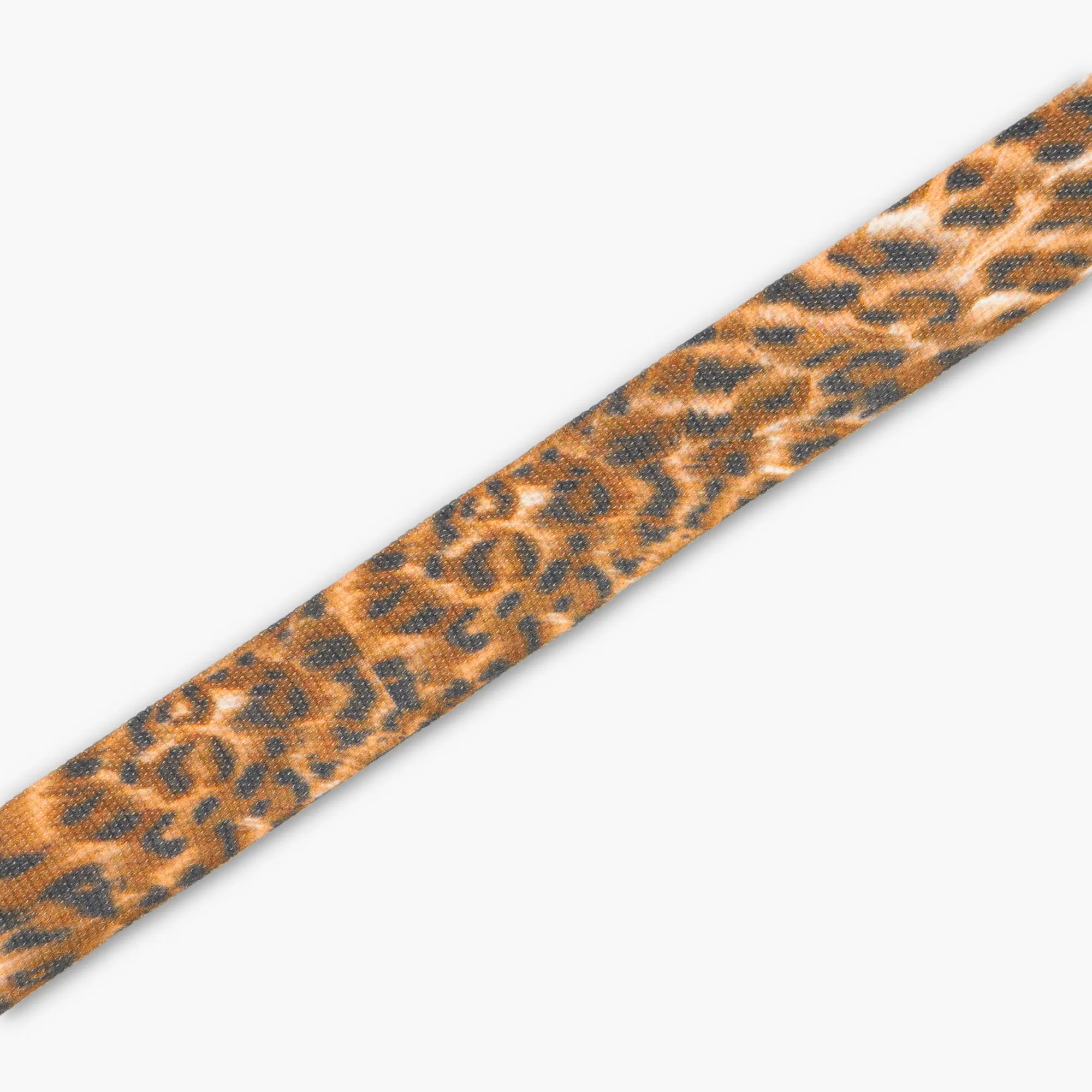 Elasticated Tape Leopard Print 25mm Per Met