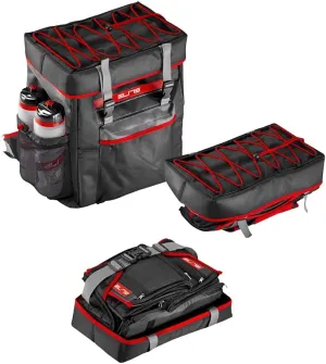 Elite Tribox Bag – Fold-Out Triathlon and Duathlon Organizer with Multiple Compartments