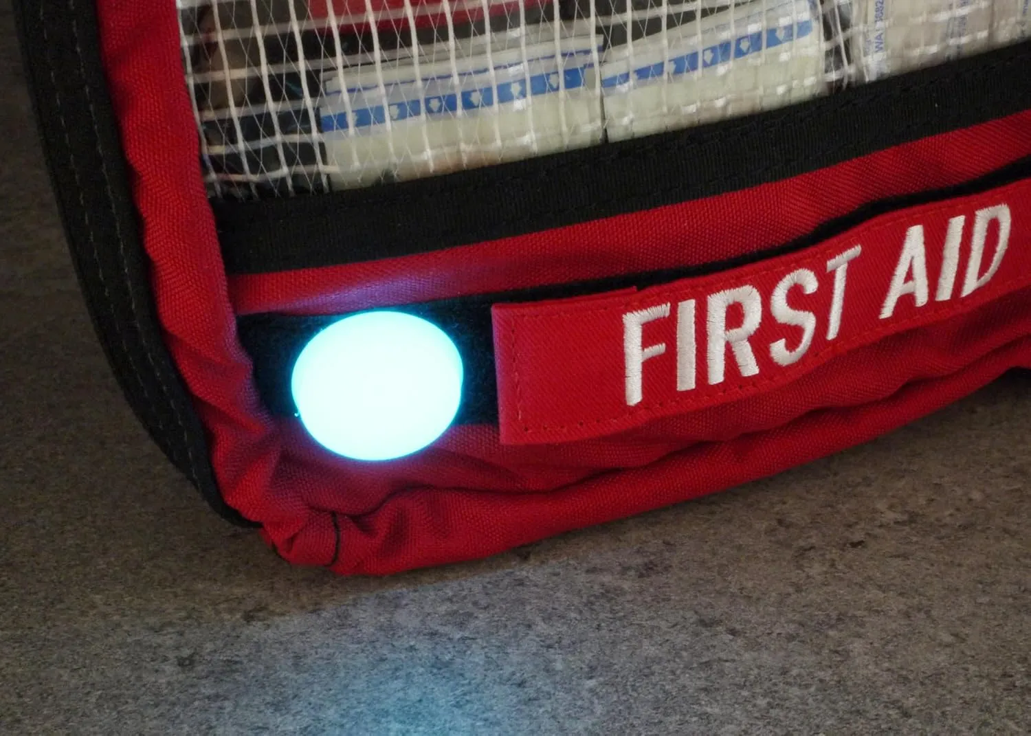 Embrite™ Glow Dots - Hook and Loop - Glow in The Dark up to 12 Hours - Phosphorescent - Night Markers - Military - Safety Dots