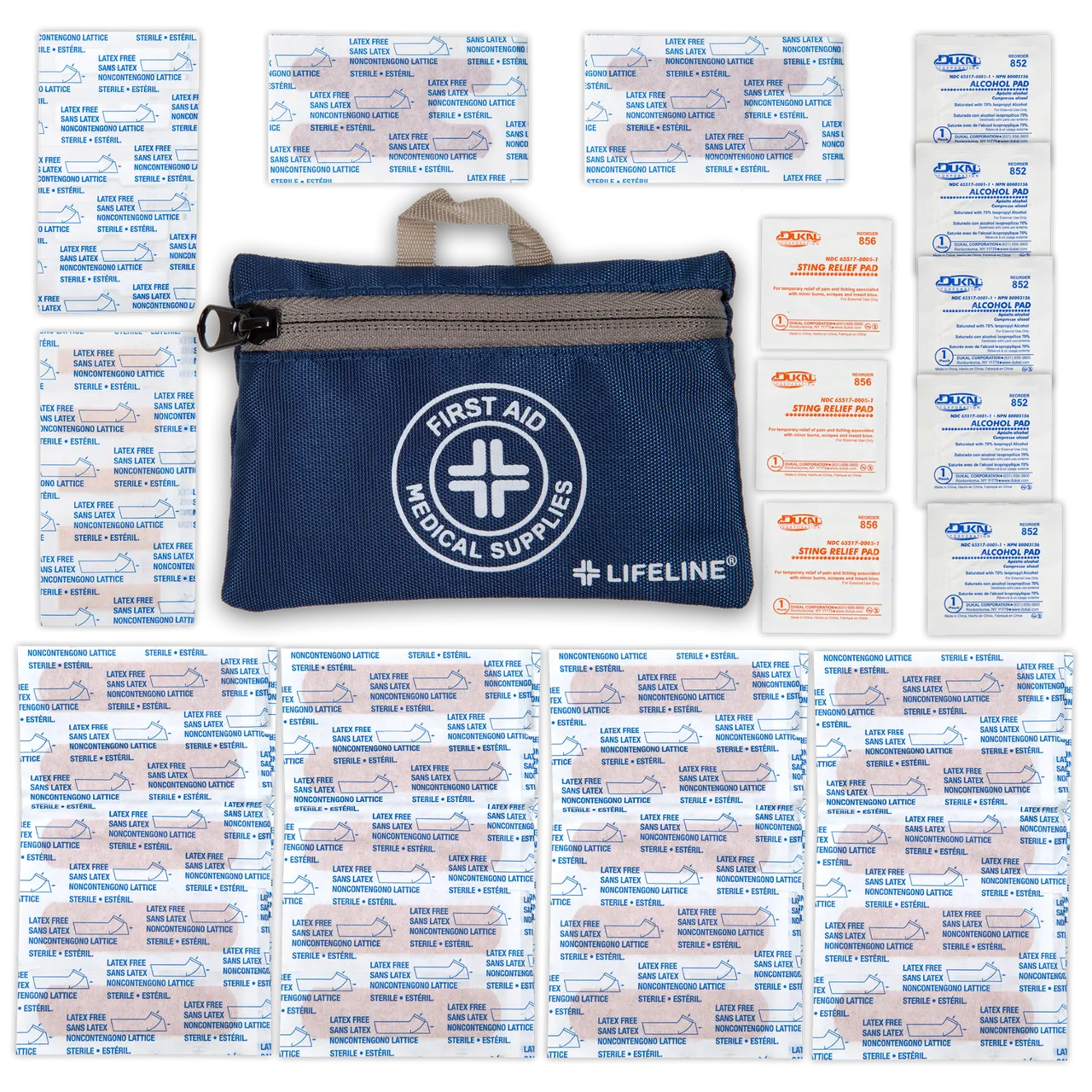 Essential First Aid Kit - 50 Piece