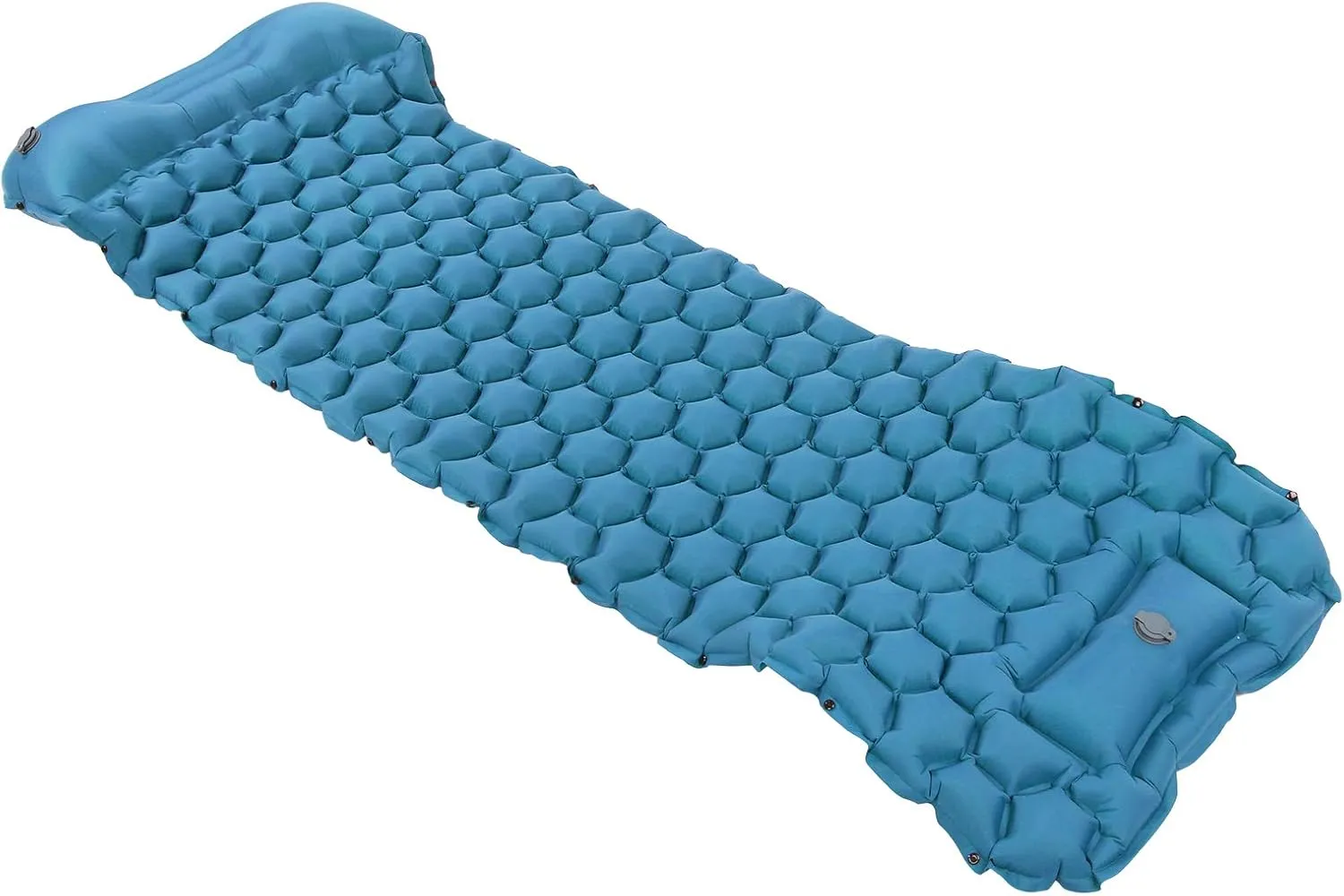 EVTSCAN Camping Sleeping Pad Mat Foot Press Inflatable Cushion Mattress for Tent Hiking Travel
