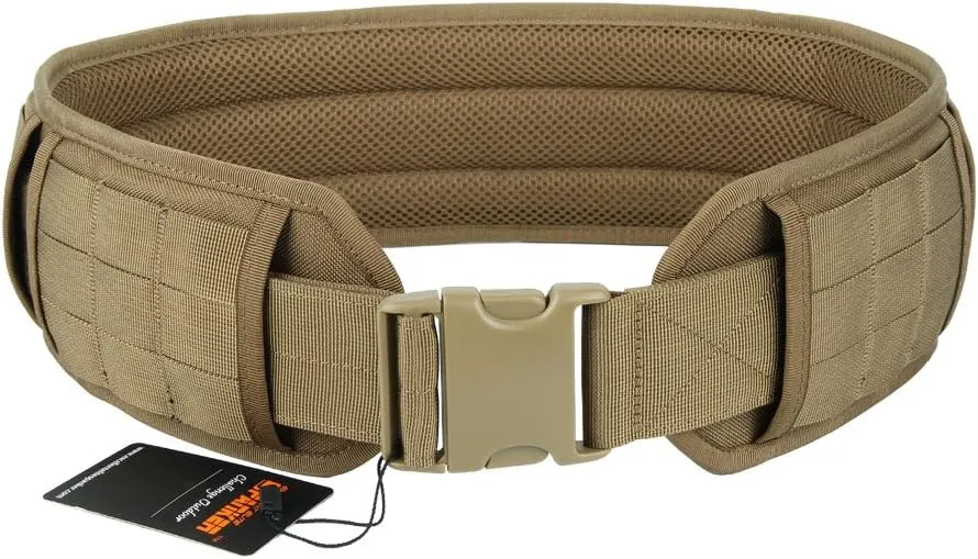 EXCELLENT ELITE SPANKER Military Waist Belt Multi-Purpose Molle Padded Patrol Belt Outdoor Sports Equipment