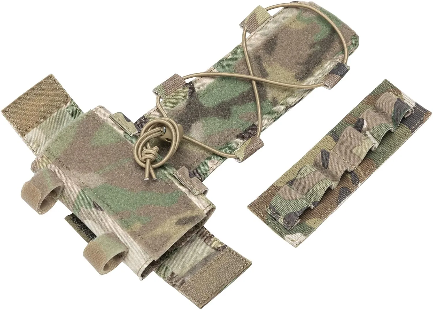 EXCELLENT ELITE SPANKER Tactical Helmet Battery Pouch Counterweight Pouch MK1 Helmet Battery Pack Balance Weight Bag with Hook&Loop for Tactical Helmet Airsoft Hunting