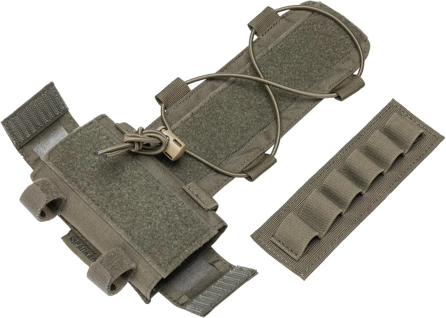 EXCELLENT ELITE SPANKER Tactical Helmet Battery Pouch Counterweight Pouch MK1 Helmet Battery Pack Balance Weight Bag with Hook&Loop for Tactical Helmet Airsoft Hunting
