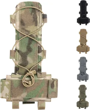 EXCELLENT ELITE SPANKER Tactical Helmet Battery Pouch Counterweight Pouch MK1 Helmet Battery Pack Balance Weight Bag with Hook&Loop for Tactical Helmet Airsoft Hunting