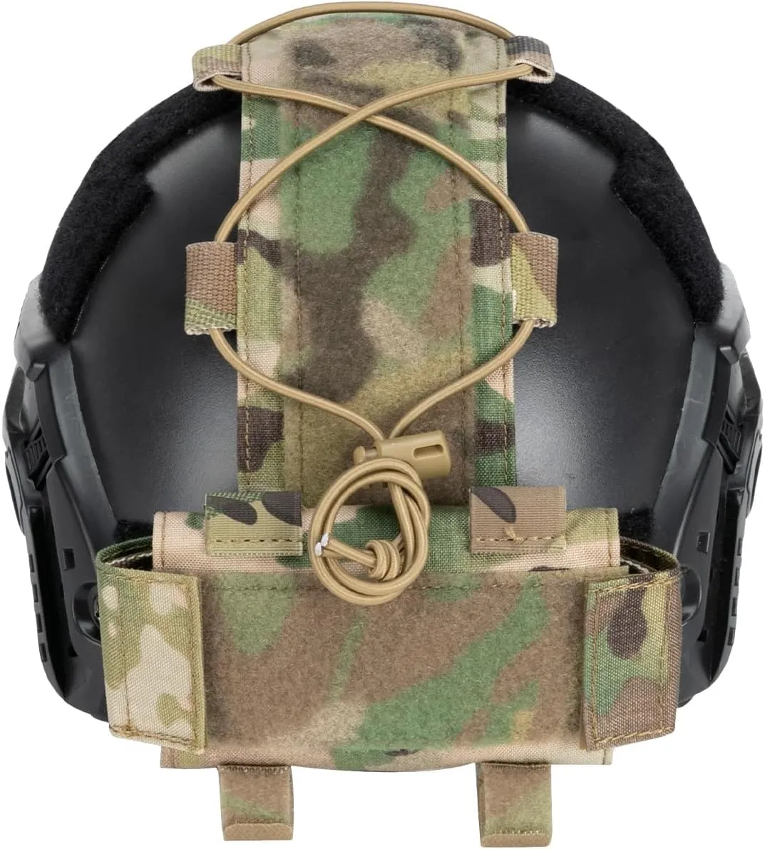 EXCELLENT ELITE SPANKER Tactical Helmet Battery Pouch Counterweight Pouch MK1 Helmet Battery Pack Balance Weight Bag with Hook&Loop for Tactical Helmet Airsoft Hunting