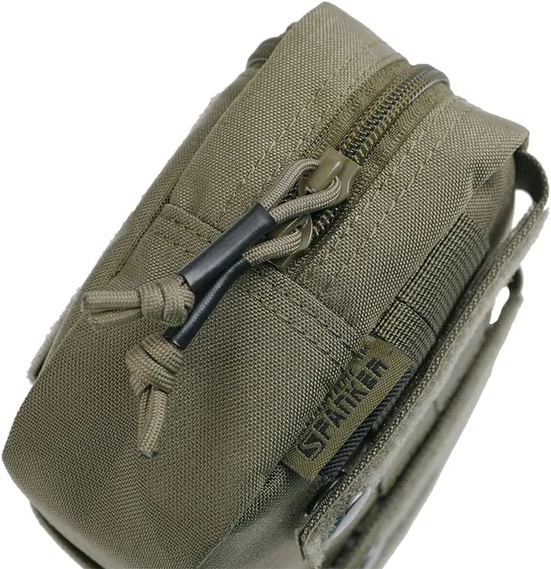 EXCELLENT ELITE SPANKER Tactical Molle Admin Pouch for Tactical Vest Chest Waist Pack Utility Tool Pouch Tactical EDC Bag