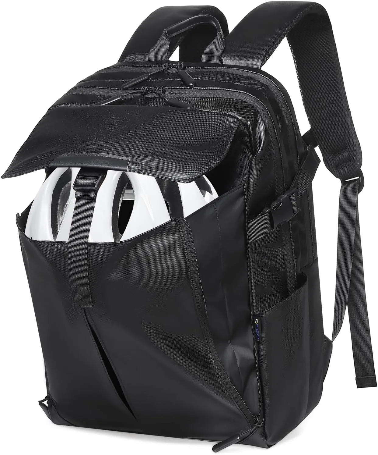Expandable Laptop Backpack for Men & Women - Business, Travel & Gym Bag with Ball Compartment, Water-Resistant