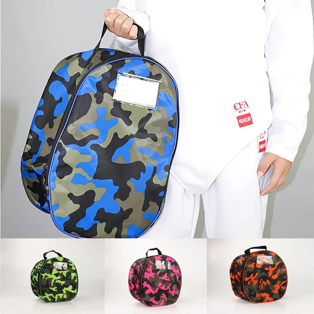 Fencing Mask Protective Bag Made of 1680D double strand Oxford cloth-Portable Handbag for Epee, Foil, Saber and Motorcycle Helmets