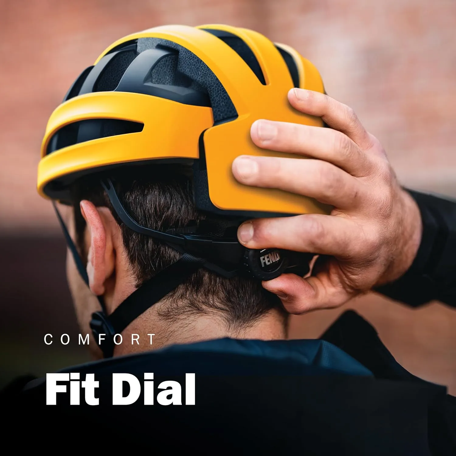 FEND One Folding Bike Helmet – 50% Collapsible, CPSC/EN1078 Certified, Award-Winning Design, for Adults, Commuters, E-Bikes, Scooters, Lightweight & Adjustable