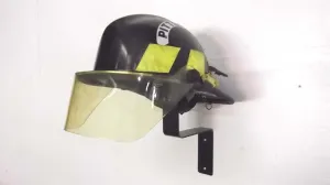 Firefighter Helmet Wall Mount – Heavy-Duty 2 lbs Storage Rack for Gear, Display & Organization