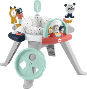 Fisher-Price Baby to Toddler Toy 3-in-1 Spin & Sort Activity Center and Play Table with 10  Activities, Happy Dots
