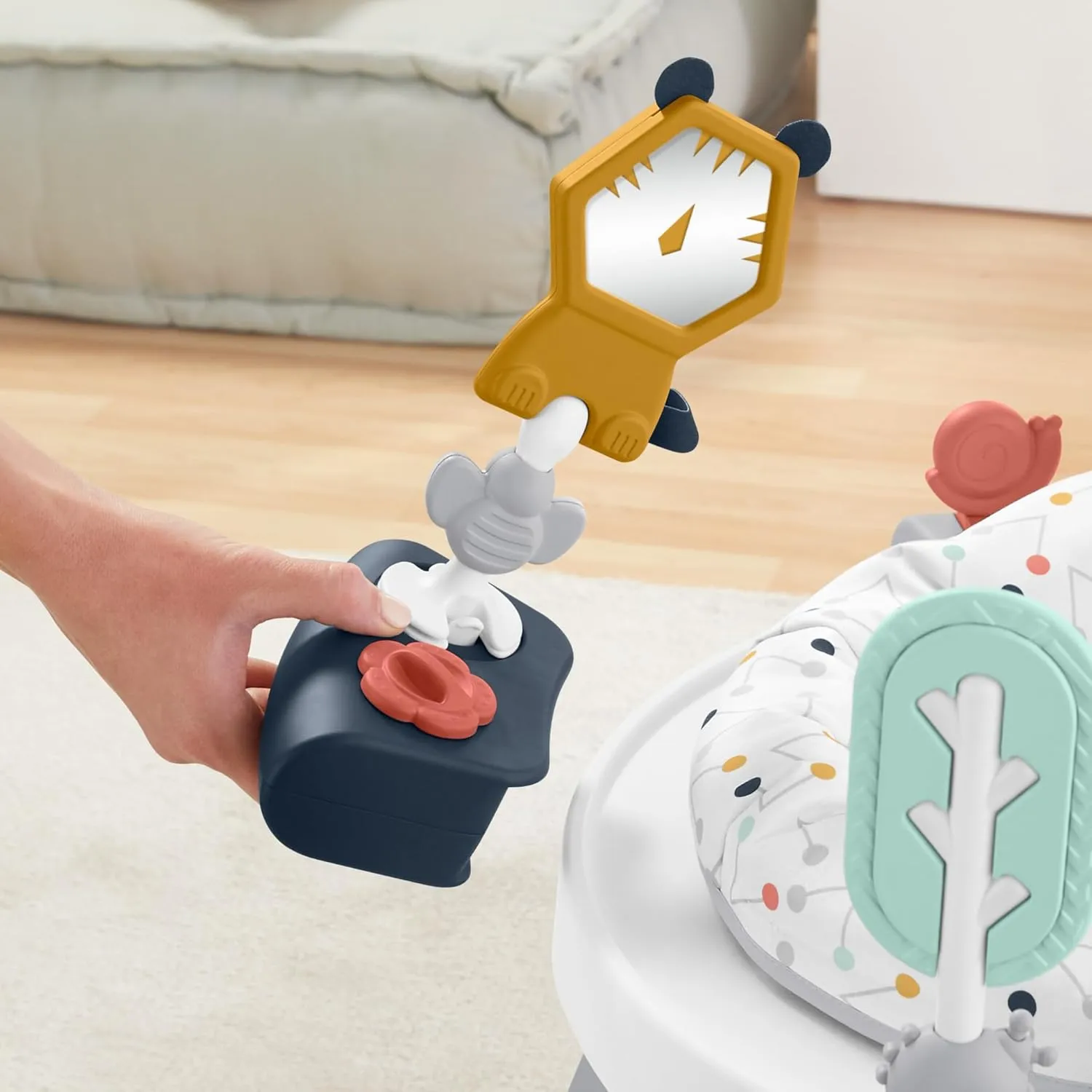 Fisher-Price Baby to Toddler Toy 3-in-1 Spin & Sort Activity Center and Play Table with 10  Activities, Happy Dots