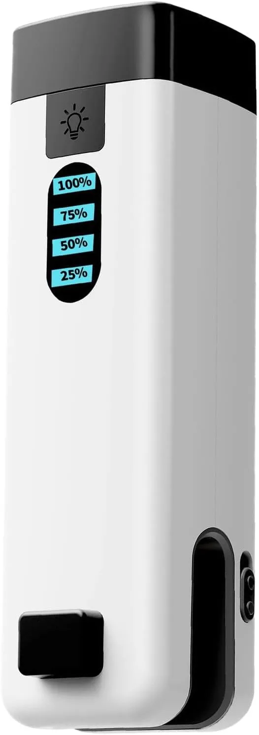 Food Vacuum Machine - Food Saver Compact Food Preservation System With Flashlight Cutter - Battery Display Electric Device For Snack Bags Home Freshness Storage Meal Prep