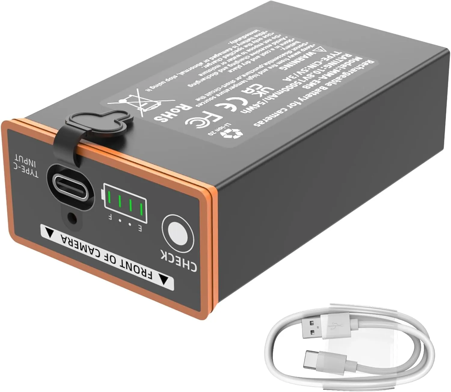 for Moultrie Power Mag Rechargeable Lithium ion Battery Pack Compatible with Edge, Edge 2, Edge Pro, Edge Pro 2 Series Trail Hunting Cameras-Capacity 5000mAh Equivalent 18 Alkaline AA Batterias