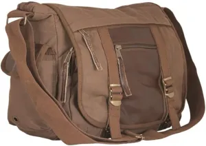 Fox Outdoor 43-28 Deluxe Concealed-Carry Messenger Bag - Vintage Olive B