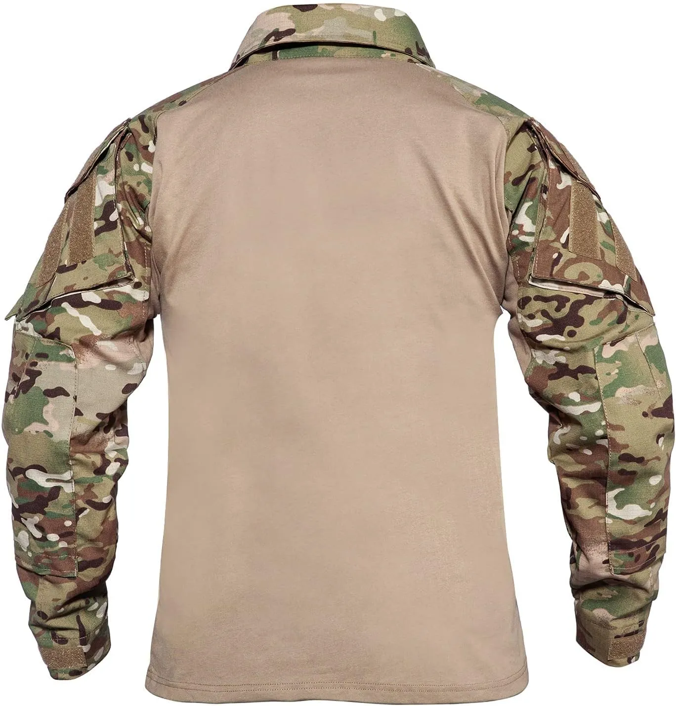 G3 Camouflage Shirt with Elbow Pads for Men Tactical Hunting Uniform Paintball Gear
