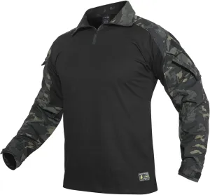 G3 Camouflage Shirt with Elbow Pads for Men Tactical Hunting Uniform Paintball Gear