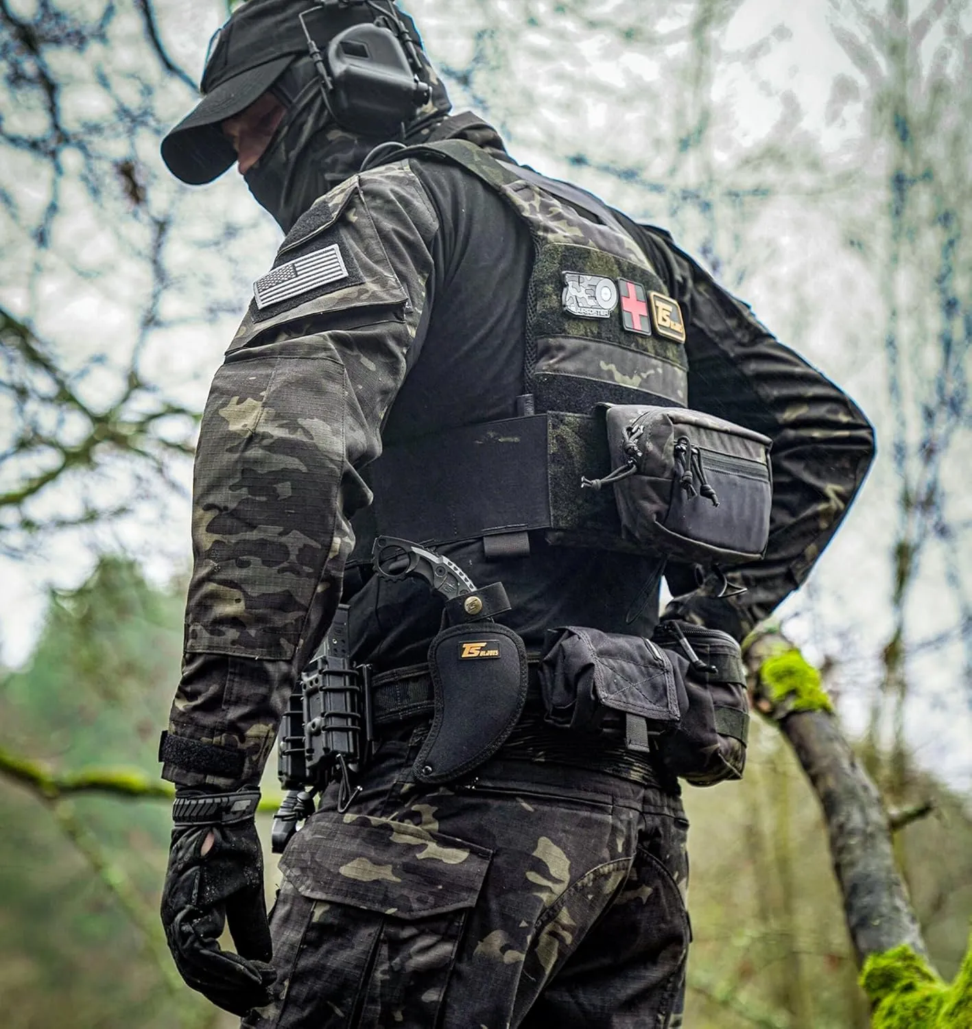 G3 Combat Uniform Set for Men Tactical Camouflage Clothing Hunting Paintball Suit with Knee & Elbow Pads