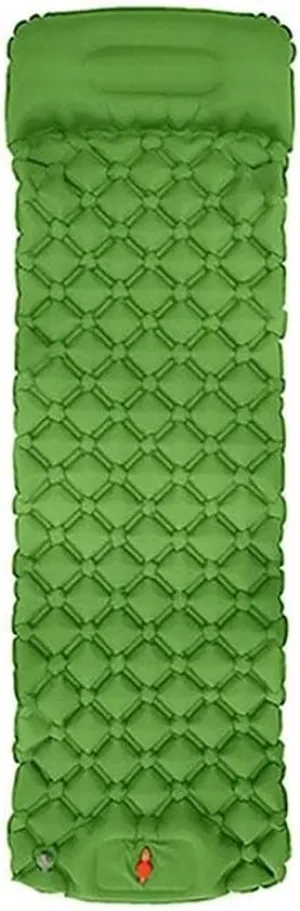GaRcan Camping Mattress NylonSleeping Pad Inflatable Air Mattresses Hiking Trekking Bed Pillow Ultralight Cushion Mat