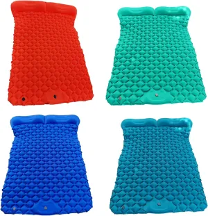 GaRcan Sleeping Double Tent Pad Inflatable Mat Travel Backpack Hiking Air Mattress Inflatable Sleeping Pad Beautiful Scenery