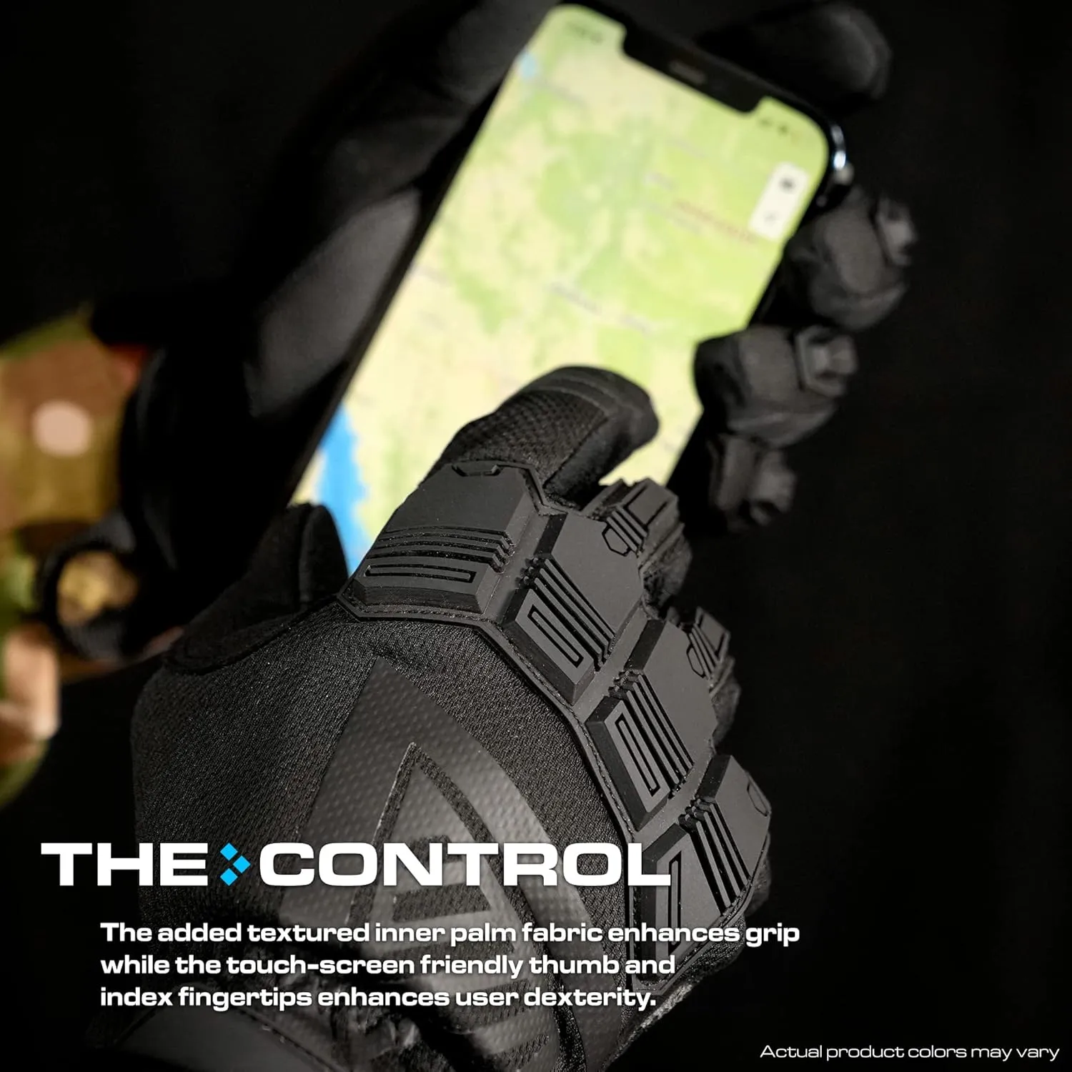 Glove Station - Impulse Guard Tactical Gloves for Men - Touch Screen Working Gloves Ideal for Sports & Outdoors, Motorcycle and Hunting