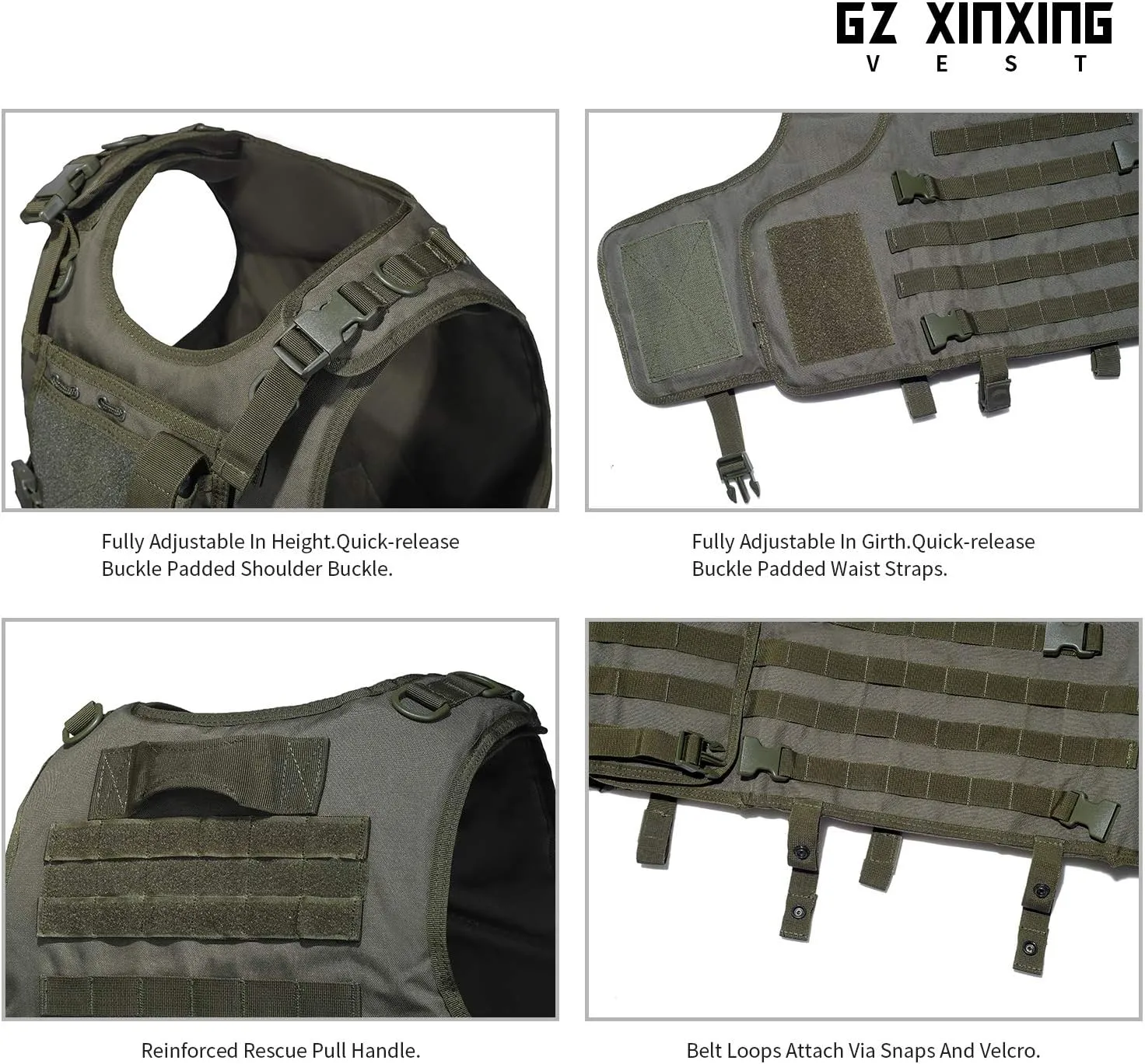 GZ XINXING Tactical Airsoft Paintball Vest