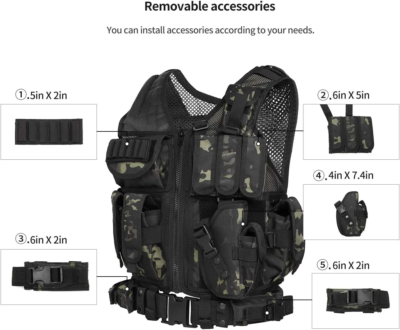 GZ XINXING Tactical Airsoft Paintball Vest
