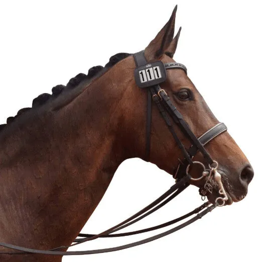 Hamag Leather Bridle Number Holders
