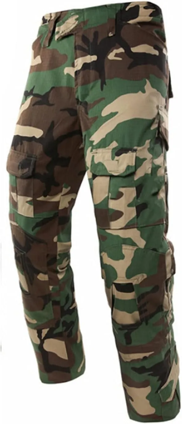HARGLESMAN Men's Tactical Military Cargo Pants Amry Uniforms Combat Trousers with Knee Pads